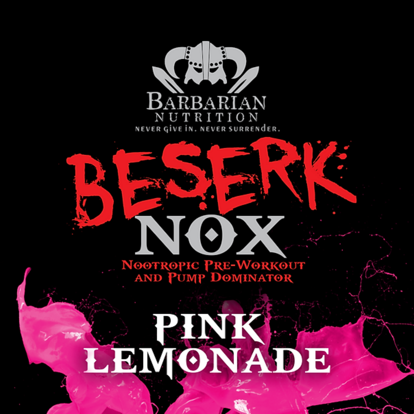 BARBARIAN NUTRITION Beserk Nox Booster 425g