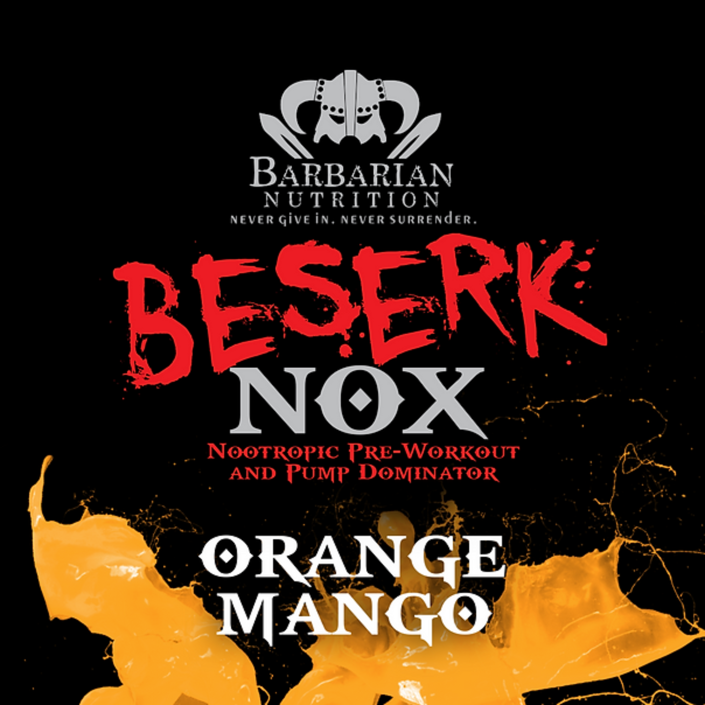 BARBARIAN NUTRITION Beserk Nox Booster 425g