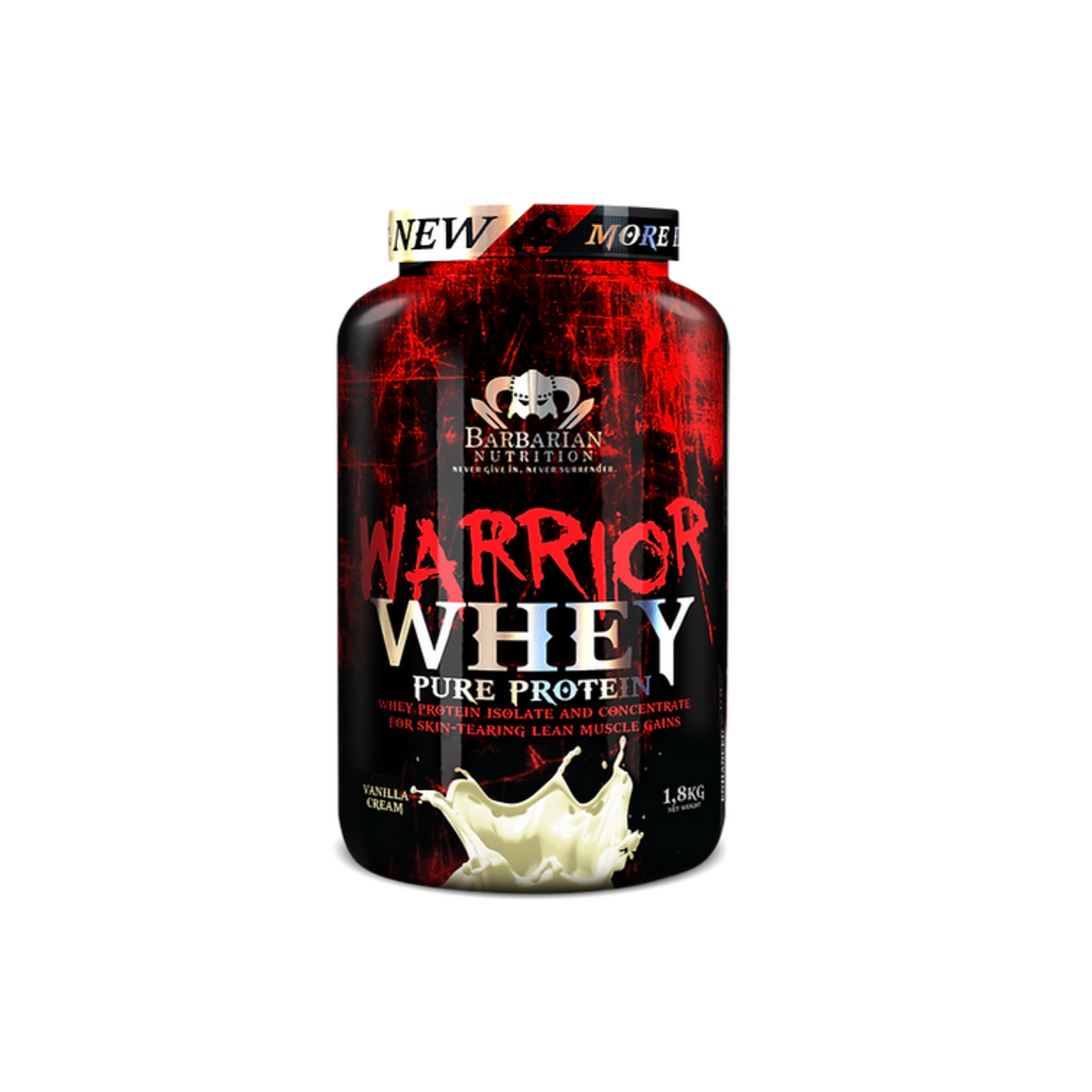 BARBARIAN NUTRITION Warrior Whey Protein 1800g