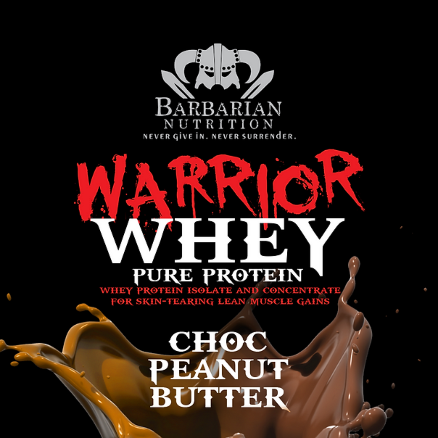 BARBARIAN NUTRITION Warrior Whey Protein 1800g