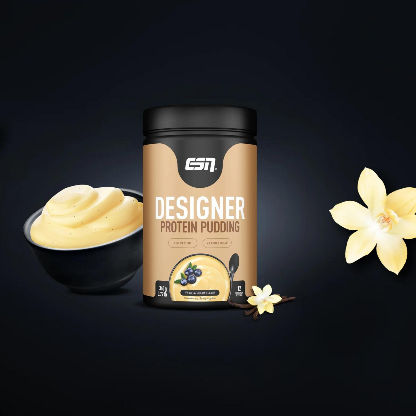 ESN Designer Protein Pudding 360g
