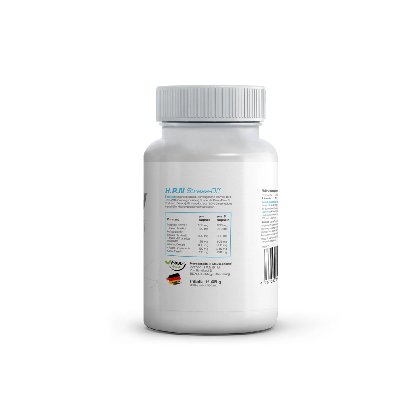 H.P.N. Stress Off (Ashwagandha) 90 Kapseln
