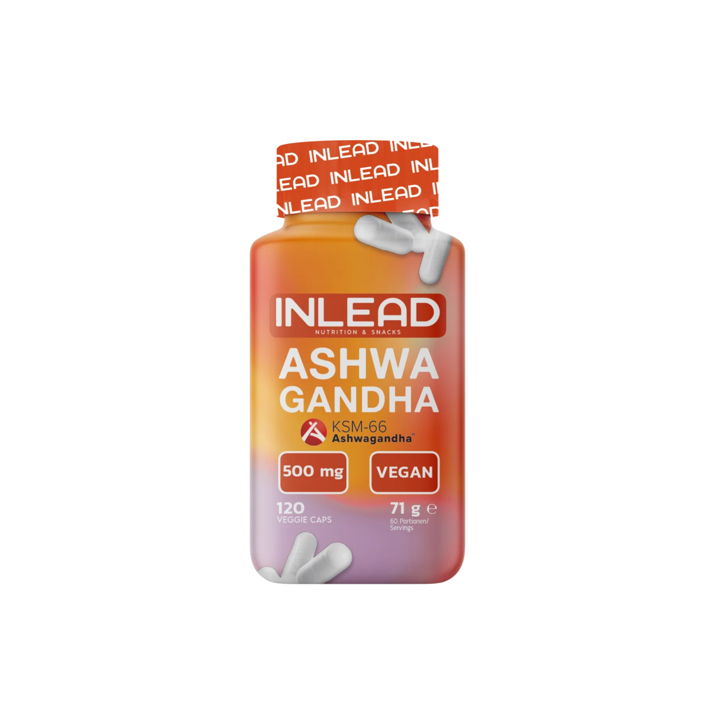 INLEAD Ashwagandha KSM-66 120 Kapseln