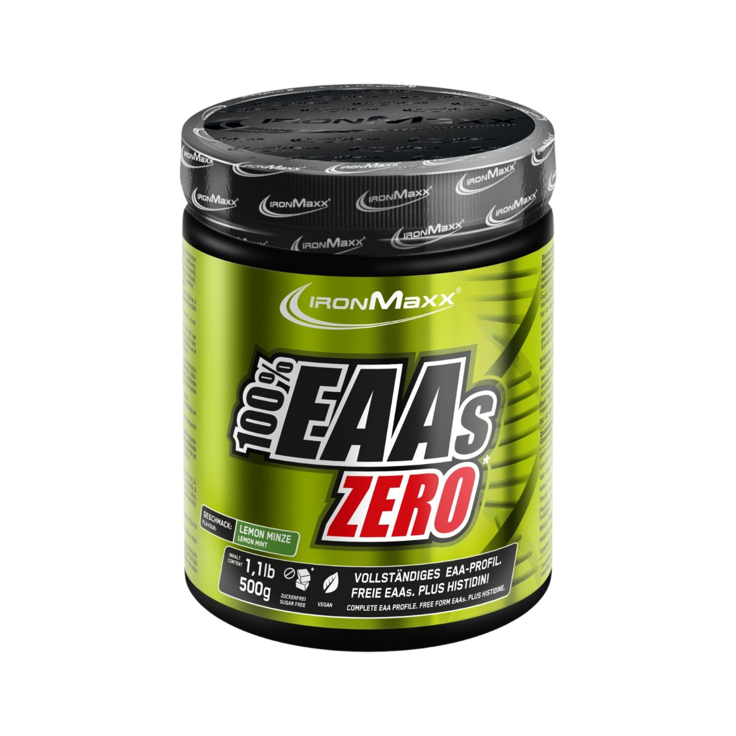 IRONMAXX 100% EAAs Zero 500g