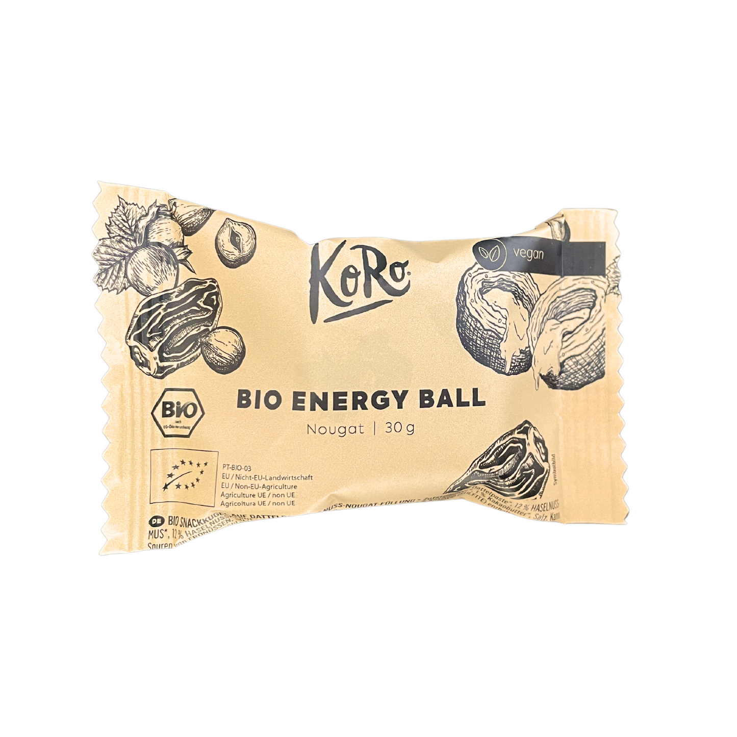 KORO Bio Energy Ball Nougat 30g
