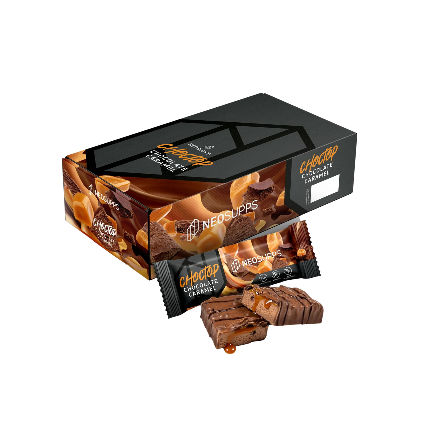 NEOSUPPS ChocTop Riegel 50g