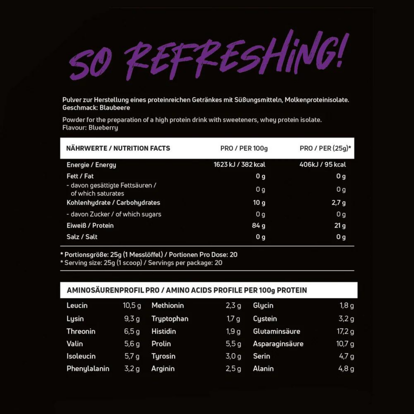 NEOSUPPS Clear Isolate 500g