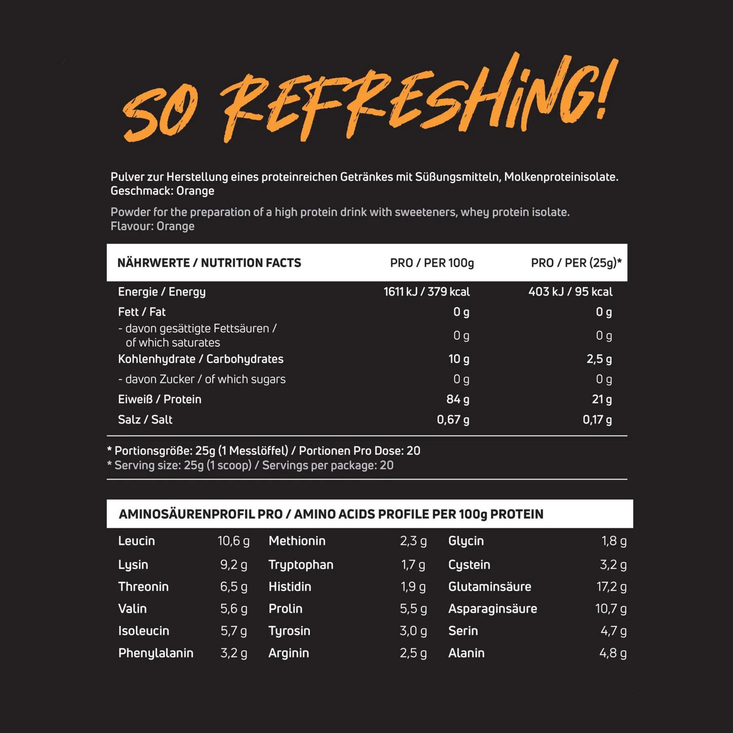 NEOSUPPS Clear Isolate 500g