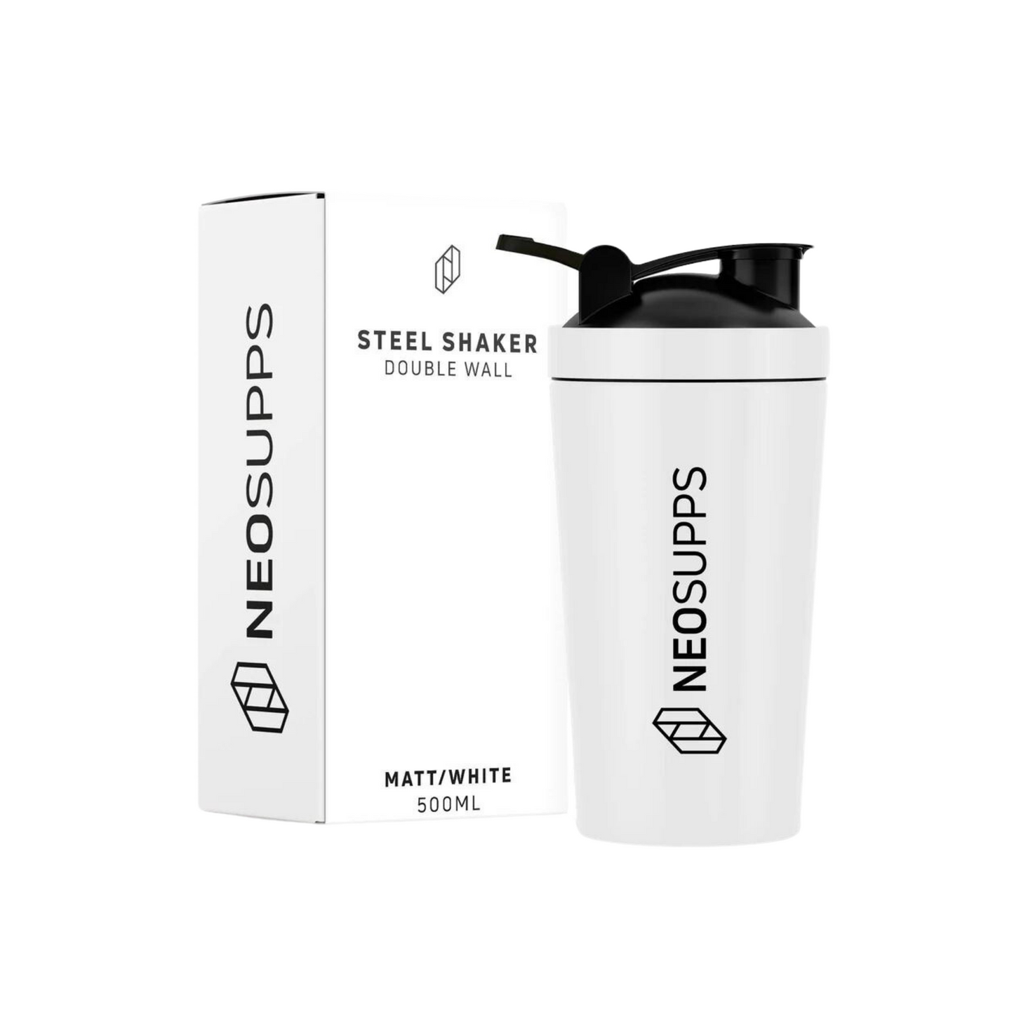 NEOSUPPS Steel Shaker - Double Wall 500ml