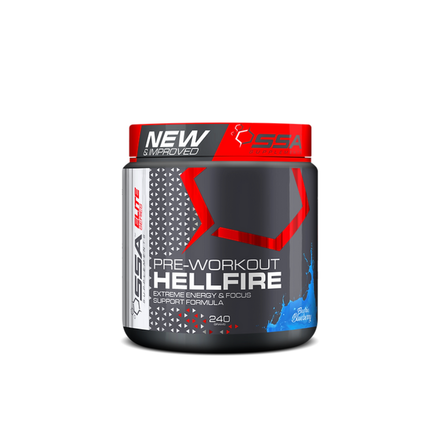 SSA SUPPLEMENTS Hellfire Original Pre Workout Energy Booster
