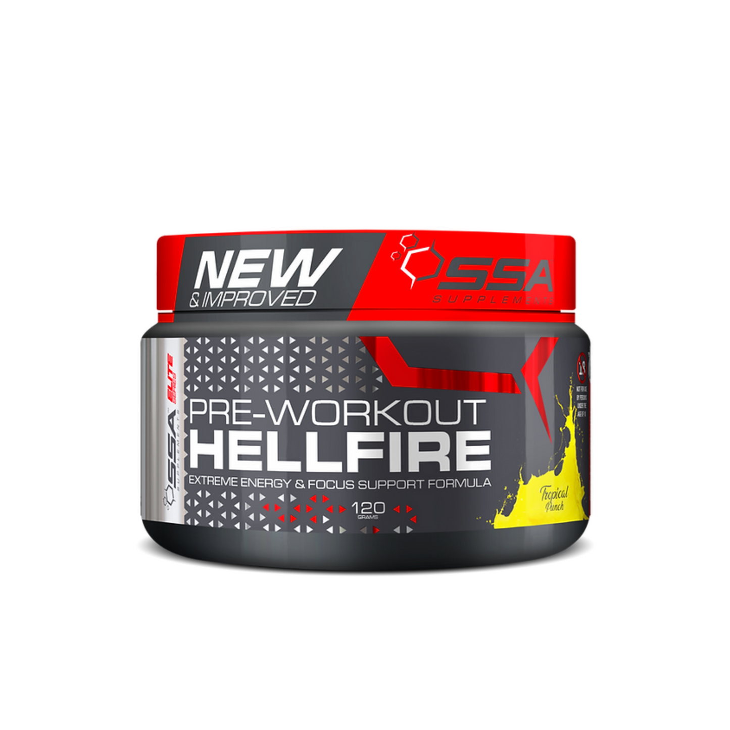 SSA SUPPLEMENTS Hellfire Original Pre Workout Energy Booster