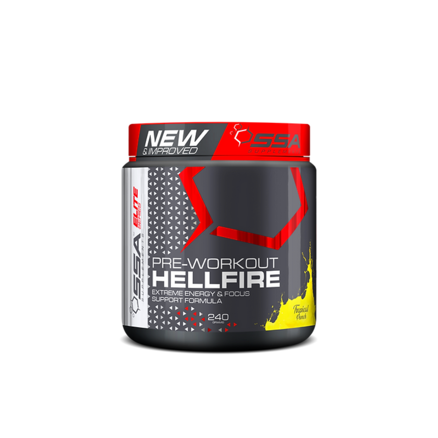 SSA SUPPLEMENTS Hellfire Original Pre Workout Energy Booster