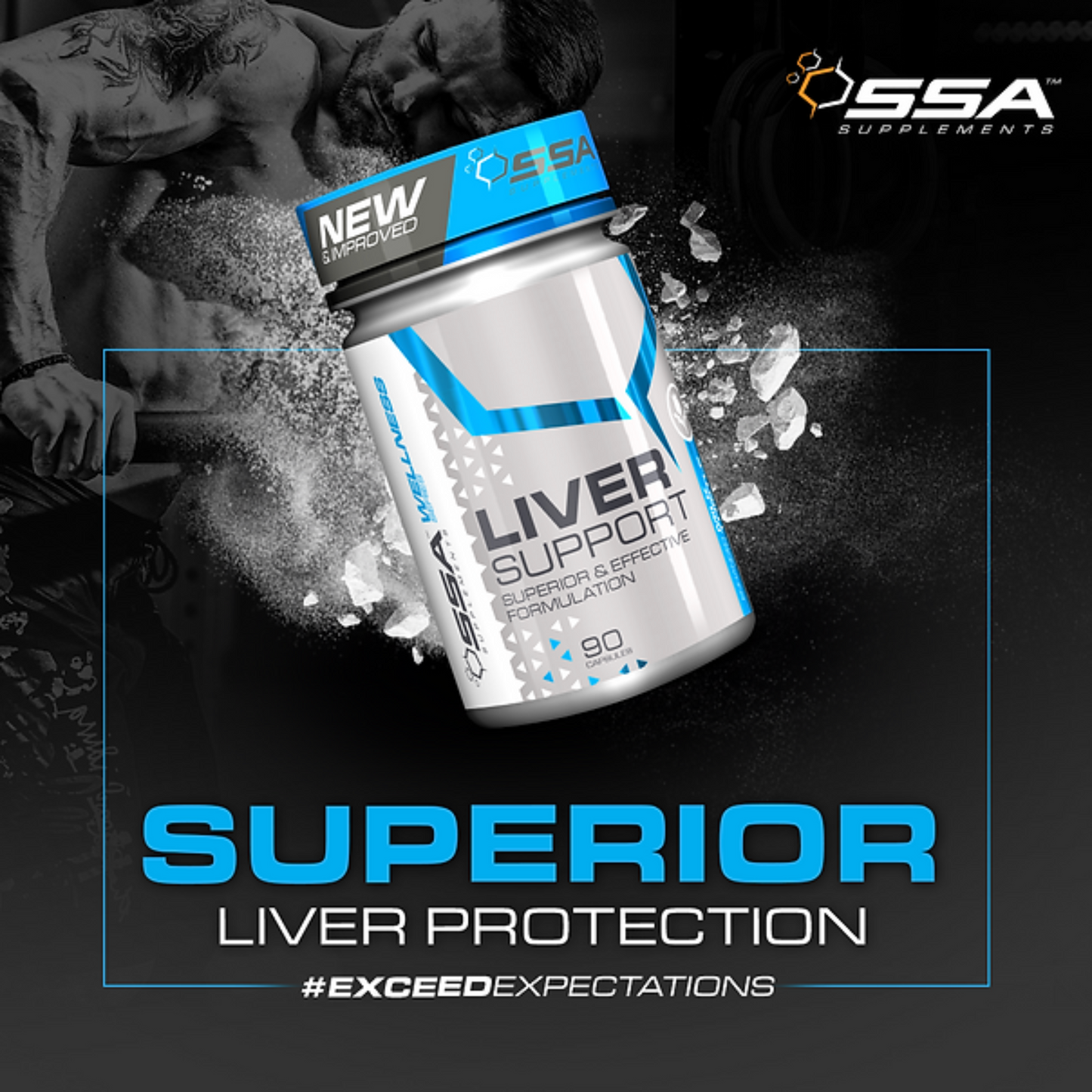 SSA SUPPLEMENTS Liver Support 90 Kapseln
