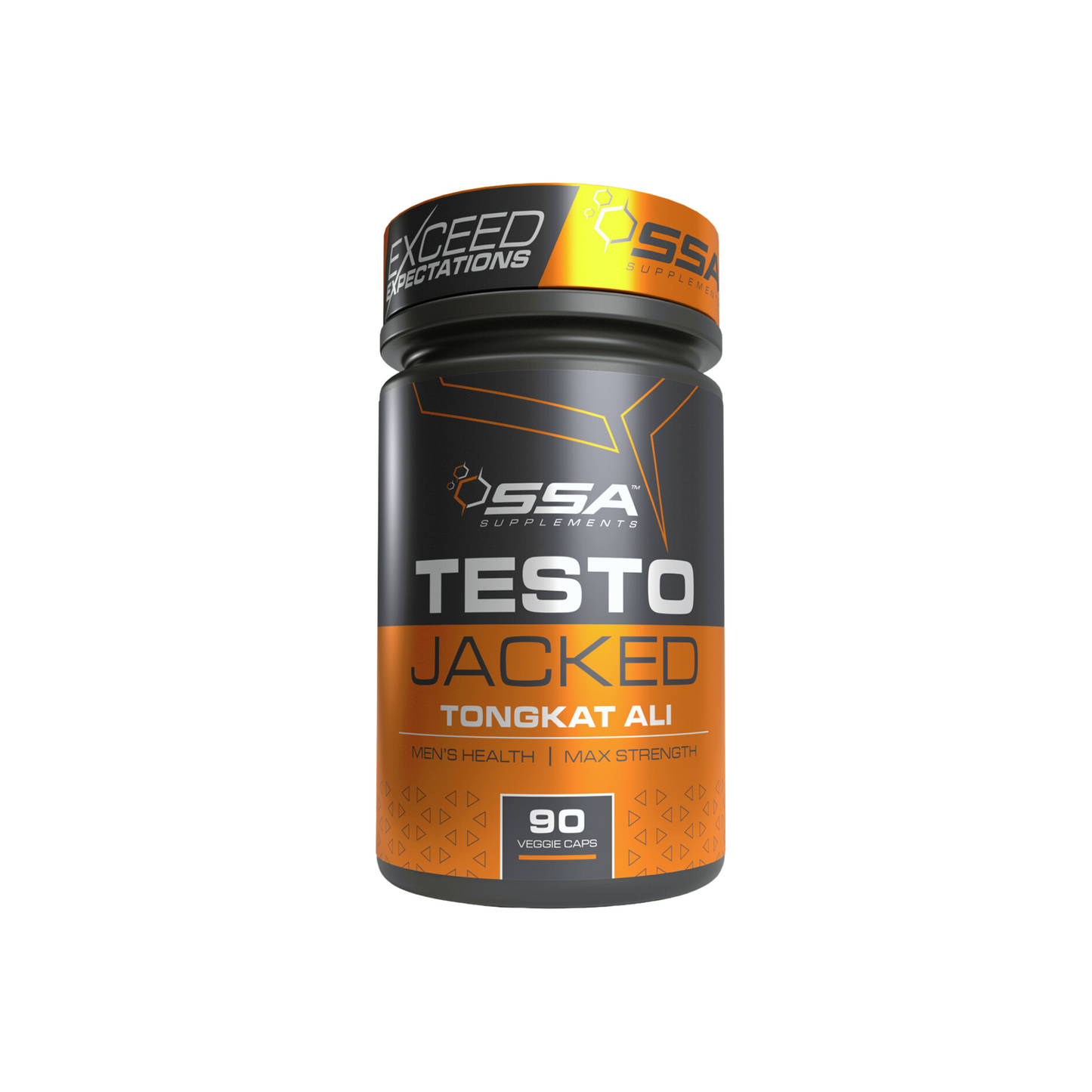 SSA SUPPLEMENTS Testo Jacked (Tonkat Ali) 90 Kapseln