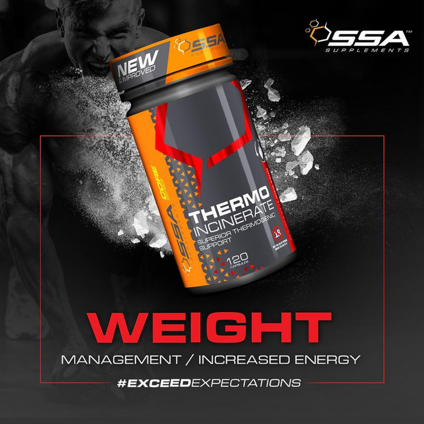 SSA SUPPLEMENTS Thermo Incinerate 120 Kapseln