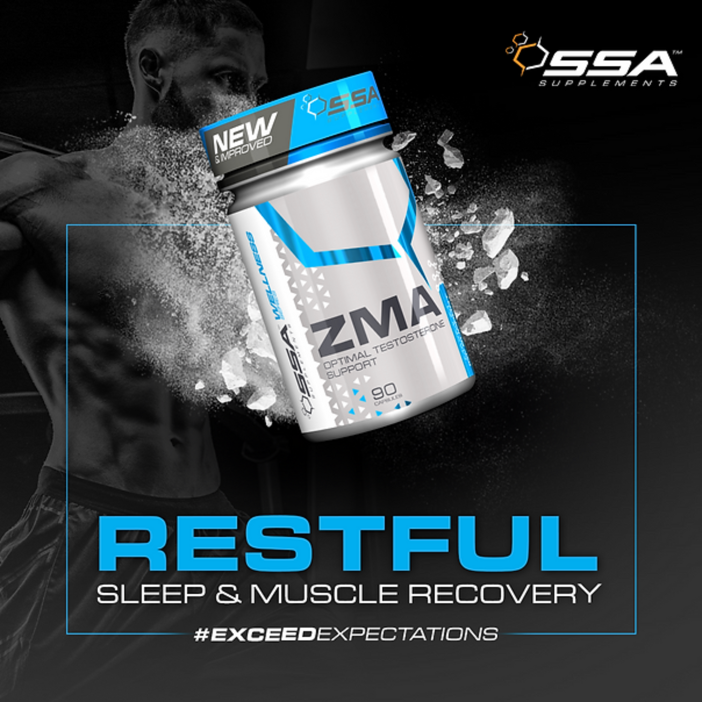 SSA SUPPLEMENTS ZMA 90 Kapseln