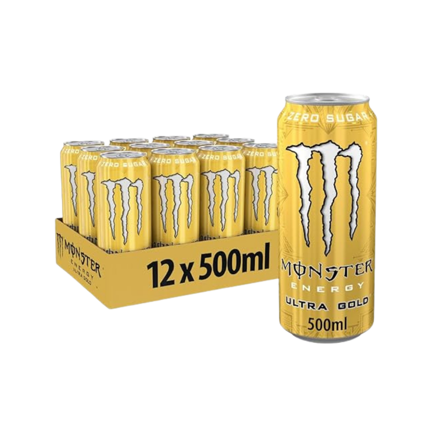 MONSTER Energy Drink zero sugar 12x500ml