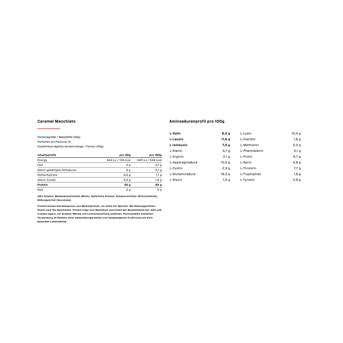VAST Awhey Protein Coffee 450g