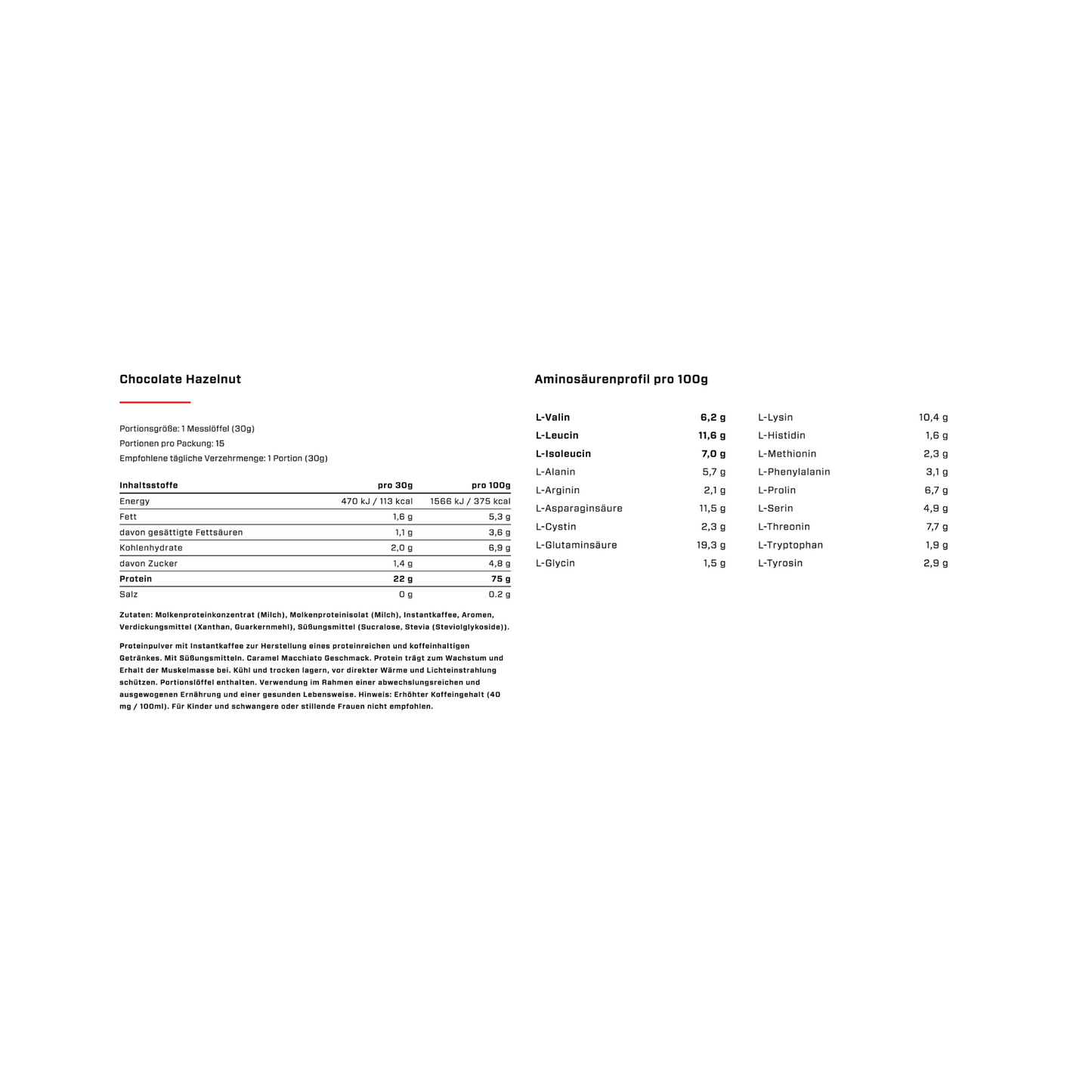 VAST Awhey Protein Coffee 450g