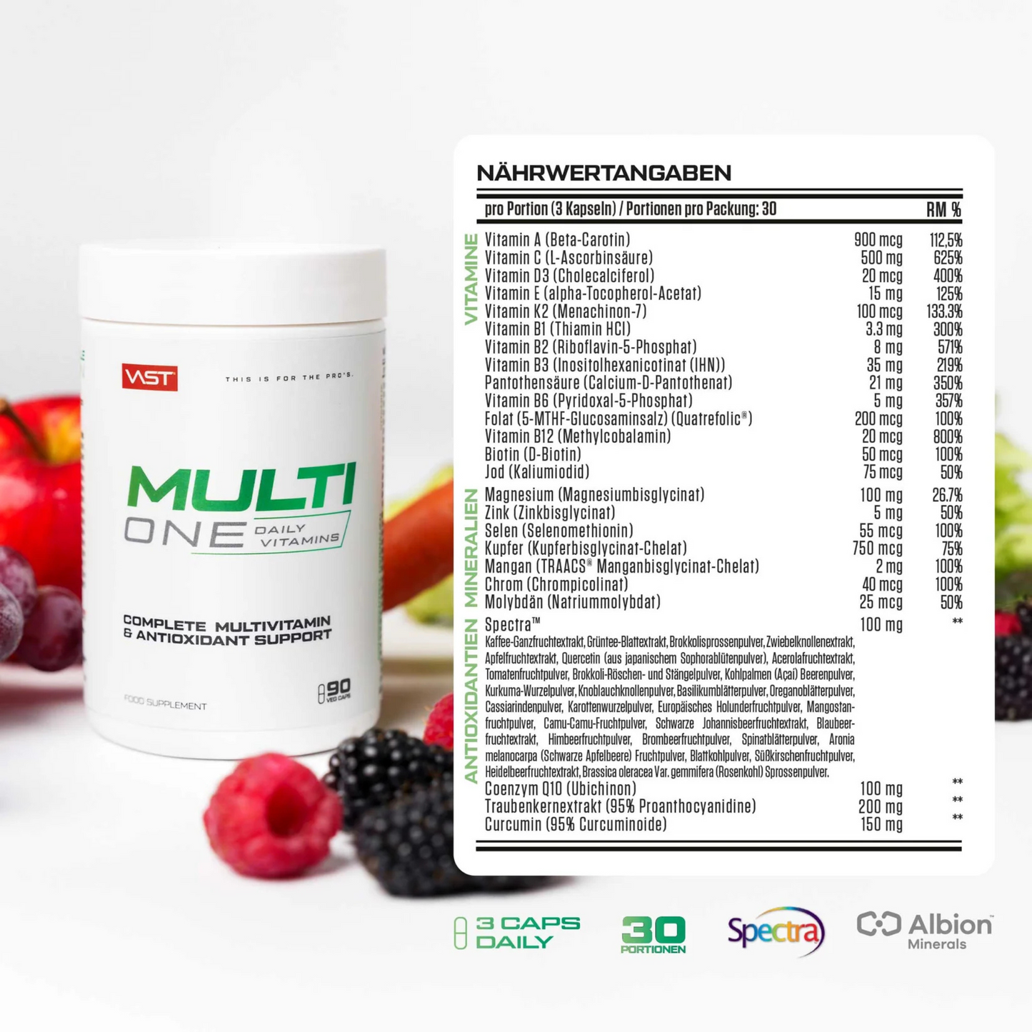 VAST Multi One (Multivitamin) 90 Kapseln