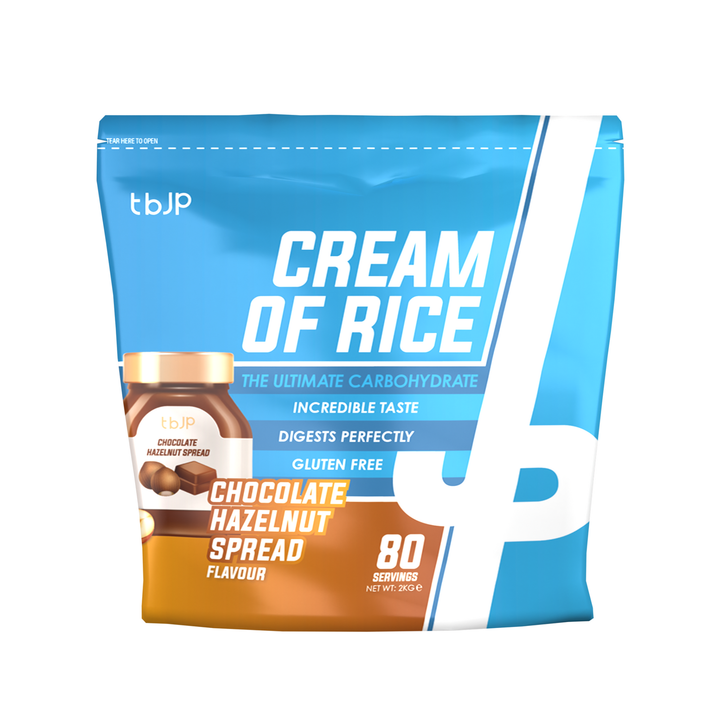 TRAINED BY JP Cream of Rice 2000g
