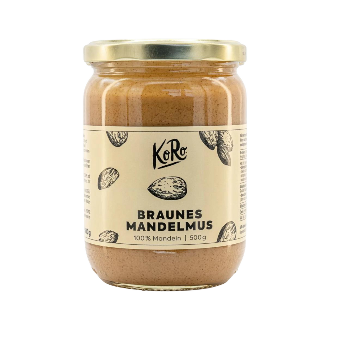 KORO Braunes Mandelmus 500g