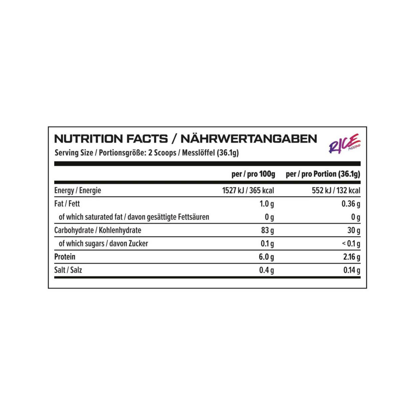 VAST Instant Rice Pudding 900g