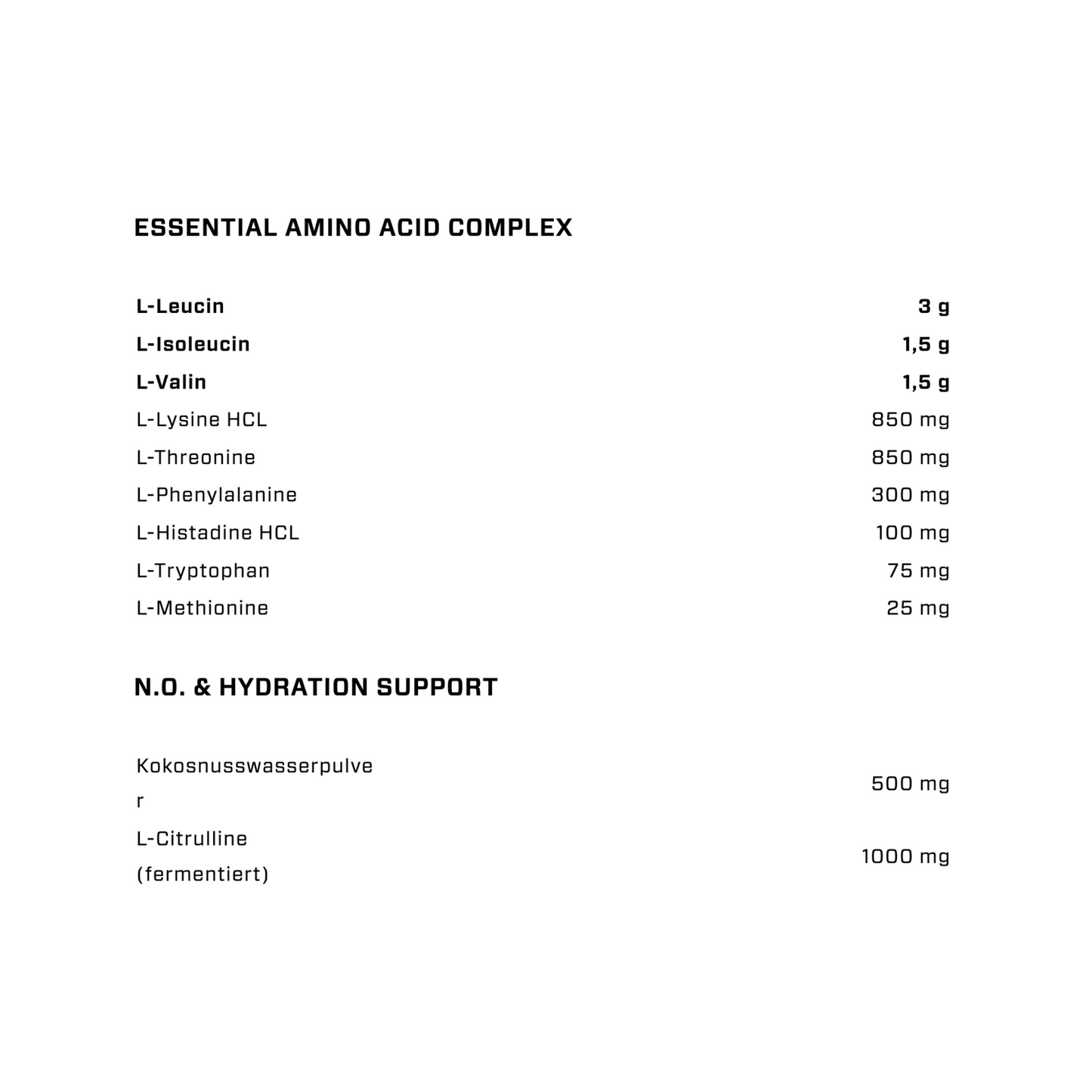VAST Total Amino (EAA + Hydration) 363g