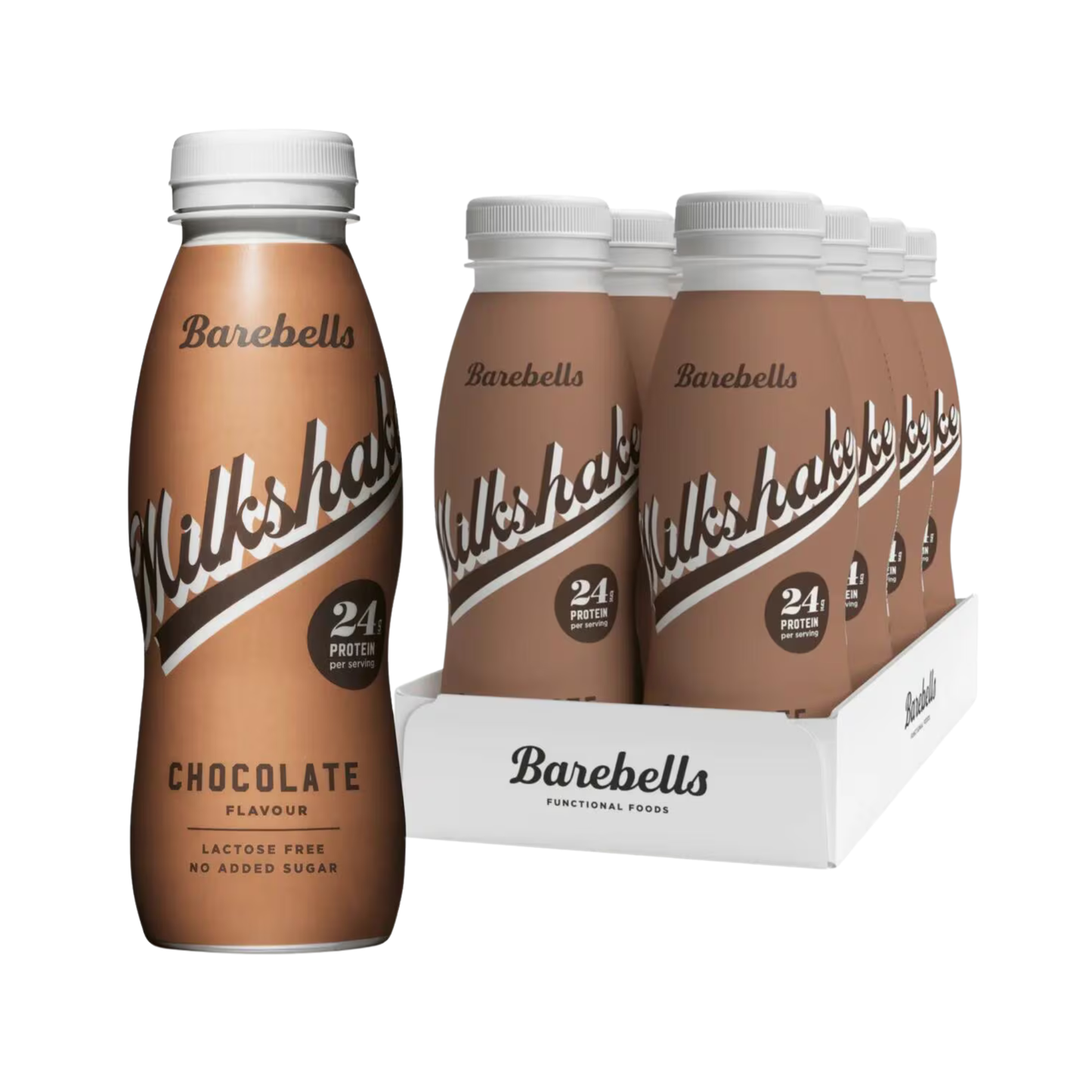 BAREBELLS Protein Milkshake 8x330ml