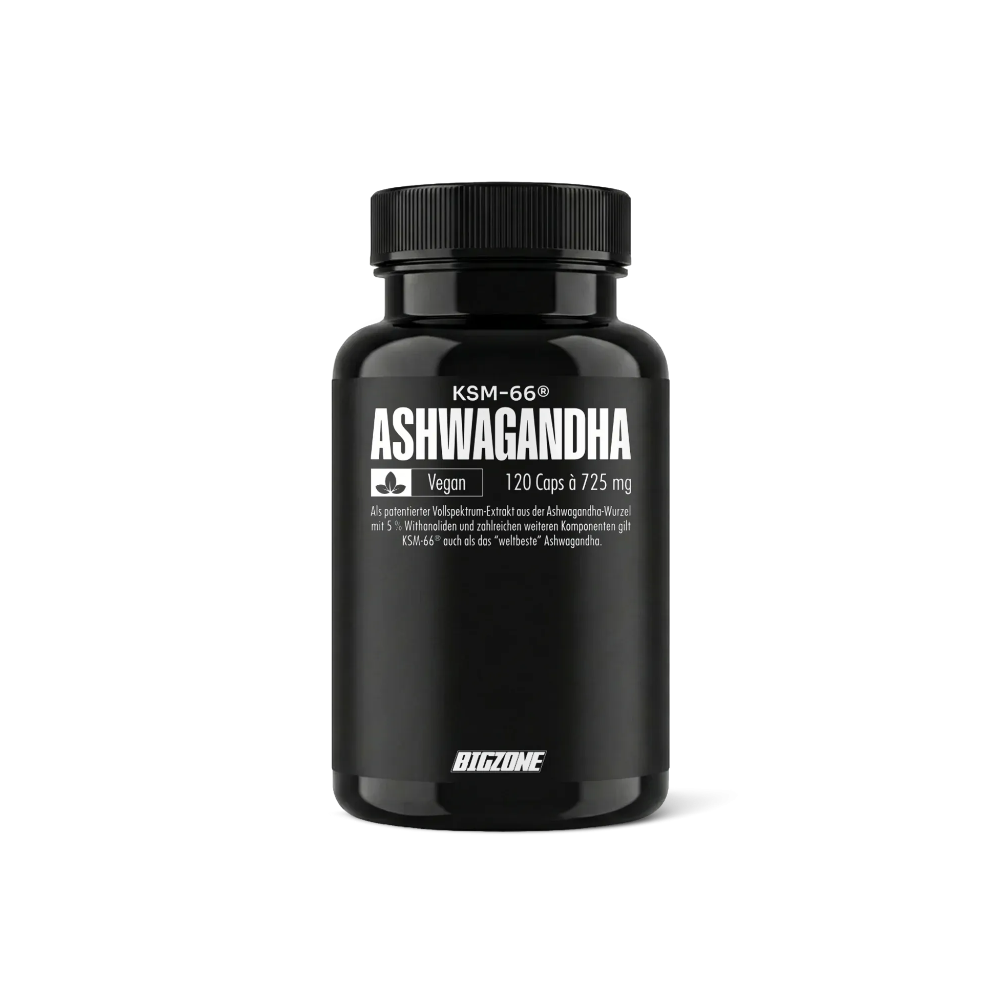 BIG ZONE Ashwagandha KSM-66® 120 Kapseln