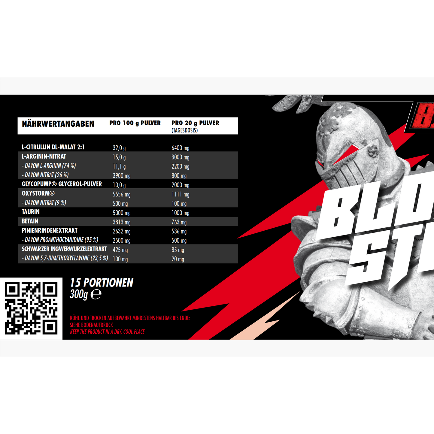 BIG ZONE Bloodstorm 2.0 (Pump Booster) 300g