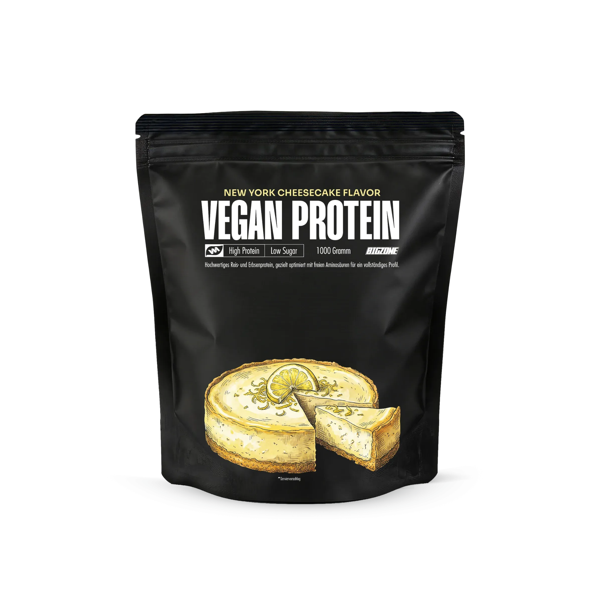 BIG ZONE Battle Vegan Protein 1000g