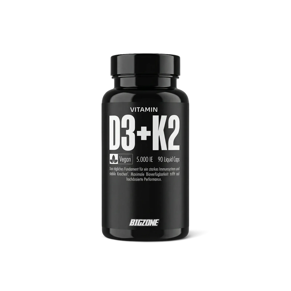 BIG ZONE Vitamin D3 + K2 Liquid Caps 90 Kapseln