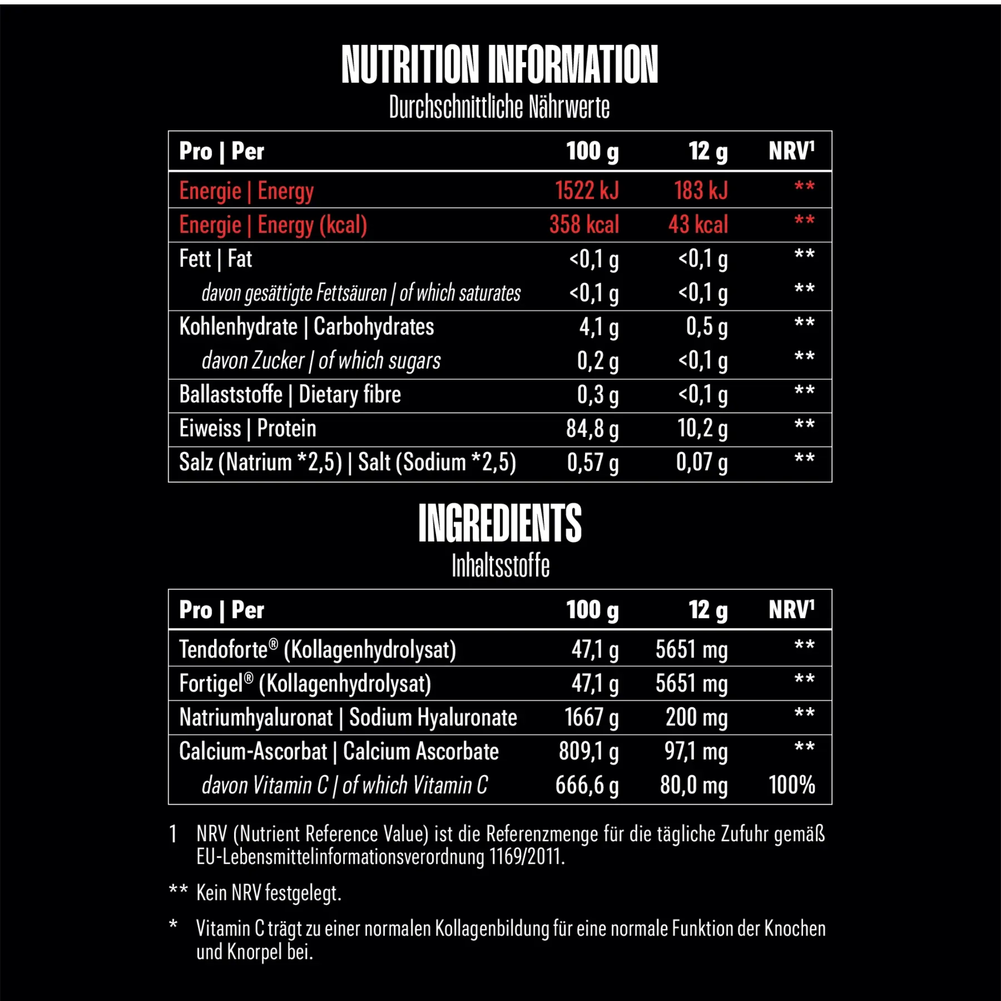 BIG ZONE Collagen Peptides 360g