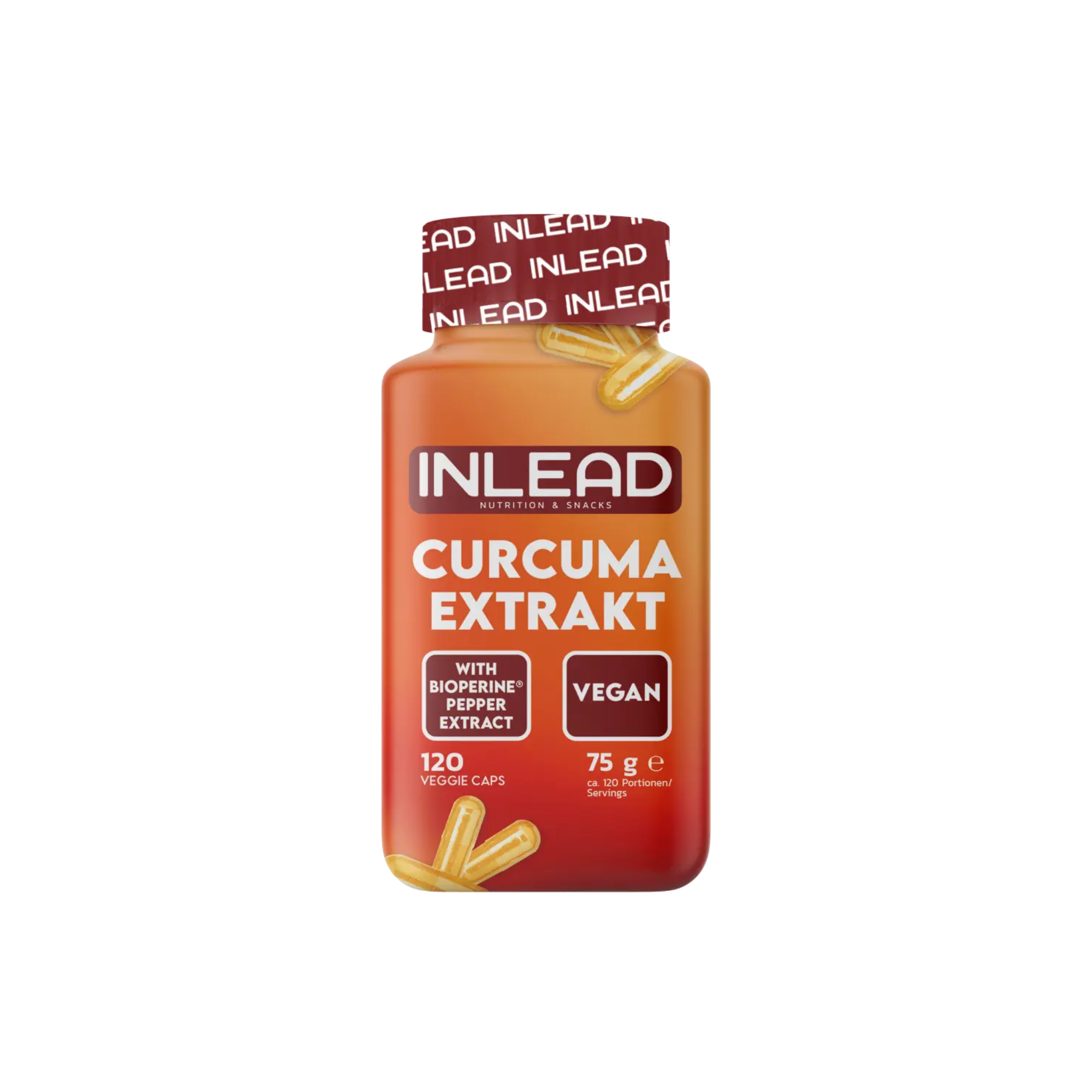 INLEAD Curcumin Extrakt 120 Kapseln