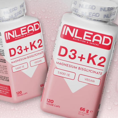 INLEAD Vitamin D3 + K2 + Magnesium 120 Kapseln