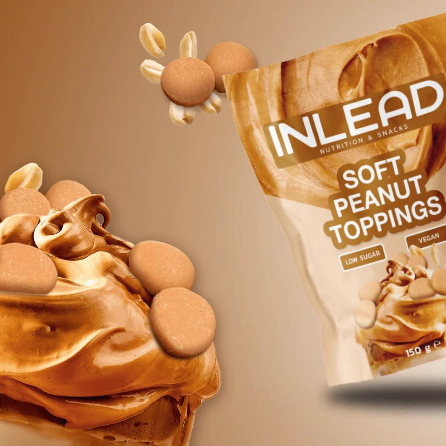 INLEAD Soft Peanut Toppings 150g