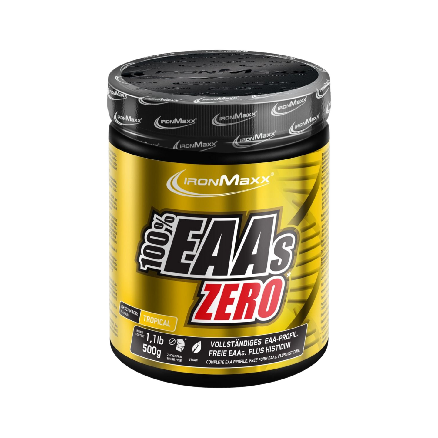 IRONMAXX 100% EAAs Zero 500g