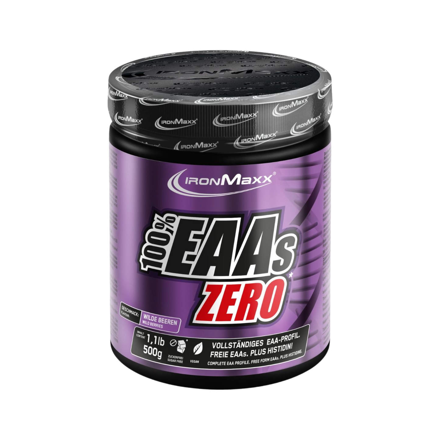 IRONMAXX 100% EAAs Zero 500g