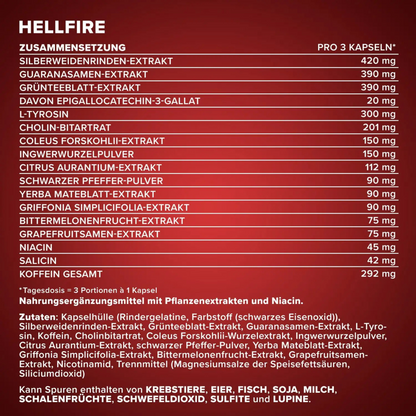 IRONMAXX  Hellfire Fatburner Kapseln