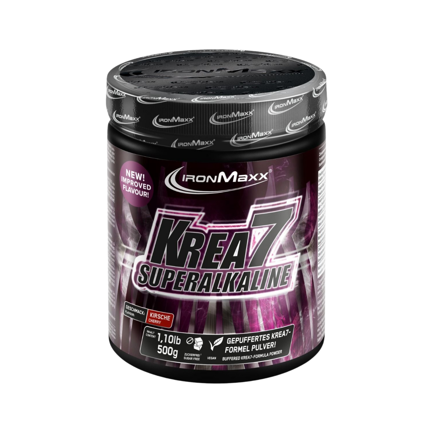 IRONMAXX Krea7 Superalkaline Creatine Powder 500g