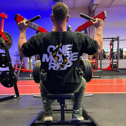 LIMITLESS WEAR Oversized Shirt "One More Rep"