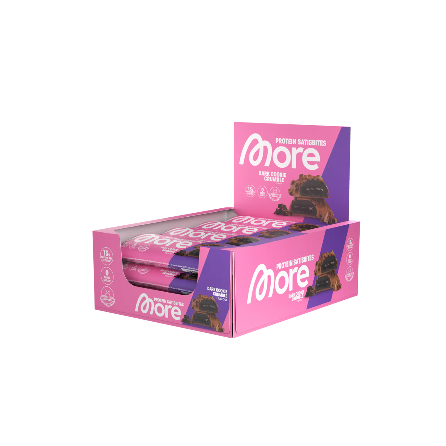 MORE Protein Satisbites 12 x 2x25g