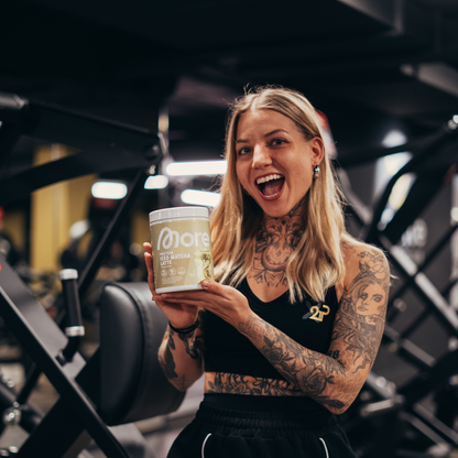 MORE Protein Iced Matcha Latte