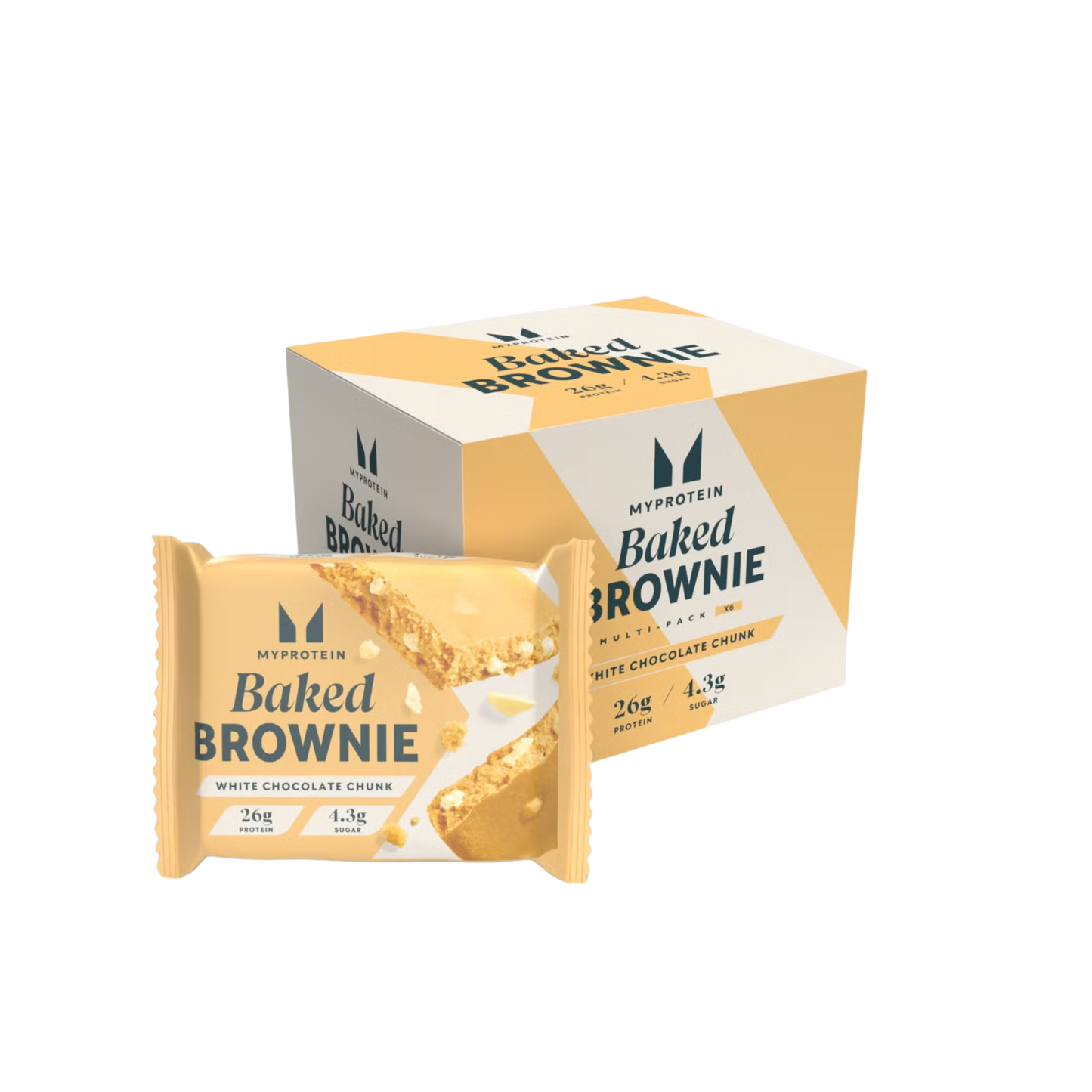 MYPROTEIN Baked Protein Brownie 12x75g