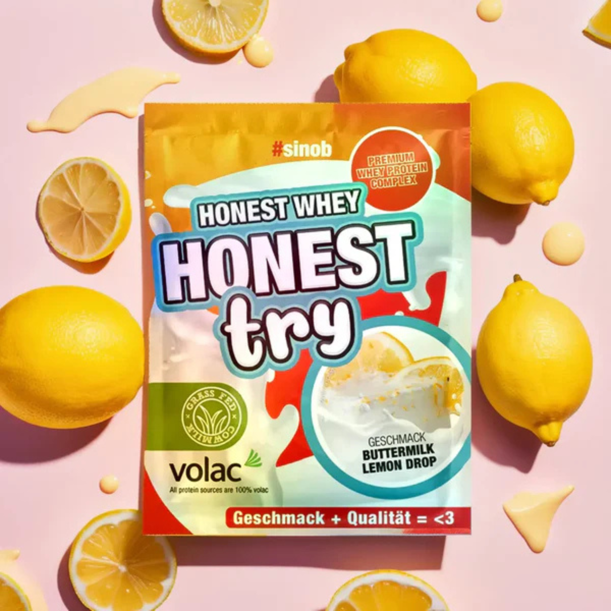 #SINOB Honest Whey+ Try 5x30g Samples