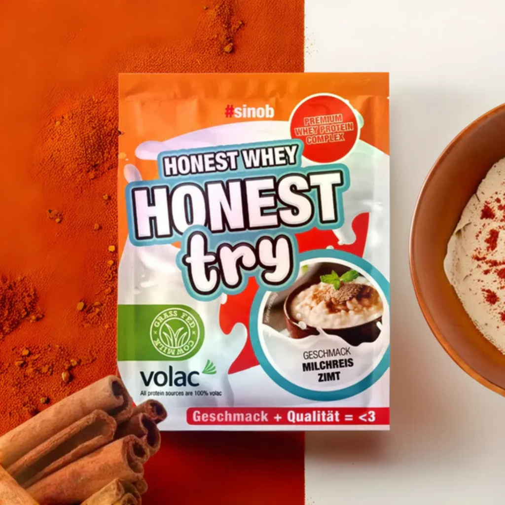 #SINOB Honest Whey+ Try 5x30g Samples