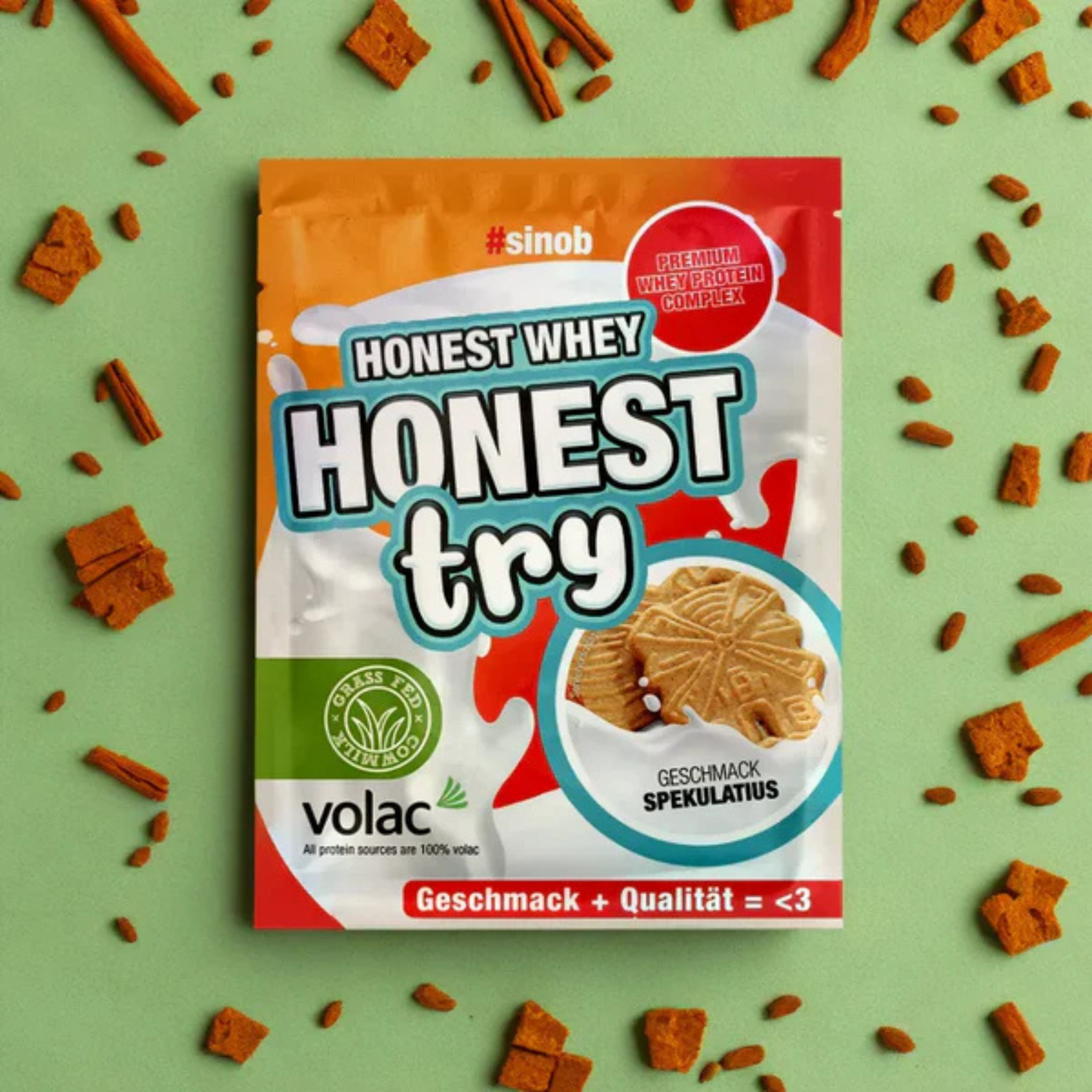 #SINOB Honest Whey+ Try 5x30g Samples