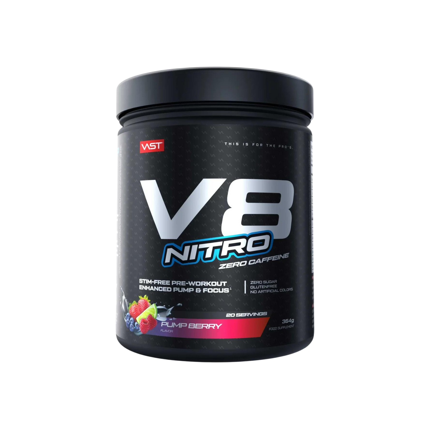 VAST V8 Nitro (Pre Workout Booster) 364g