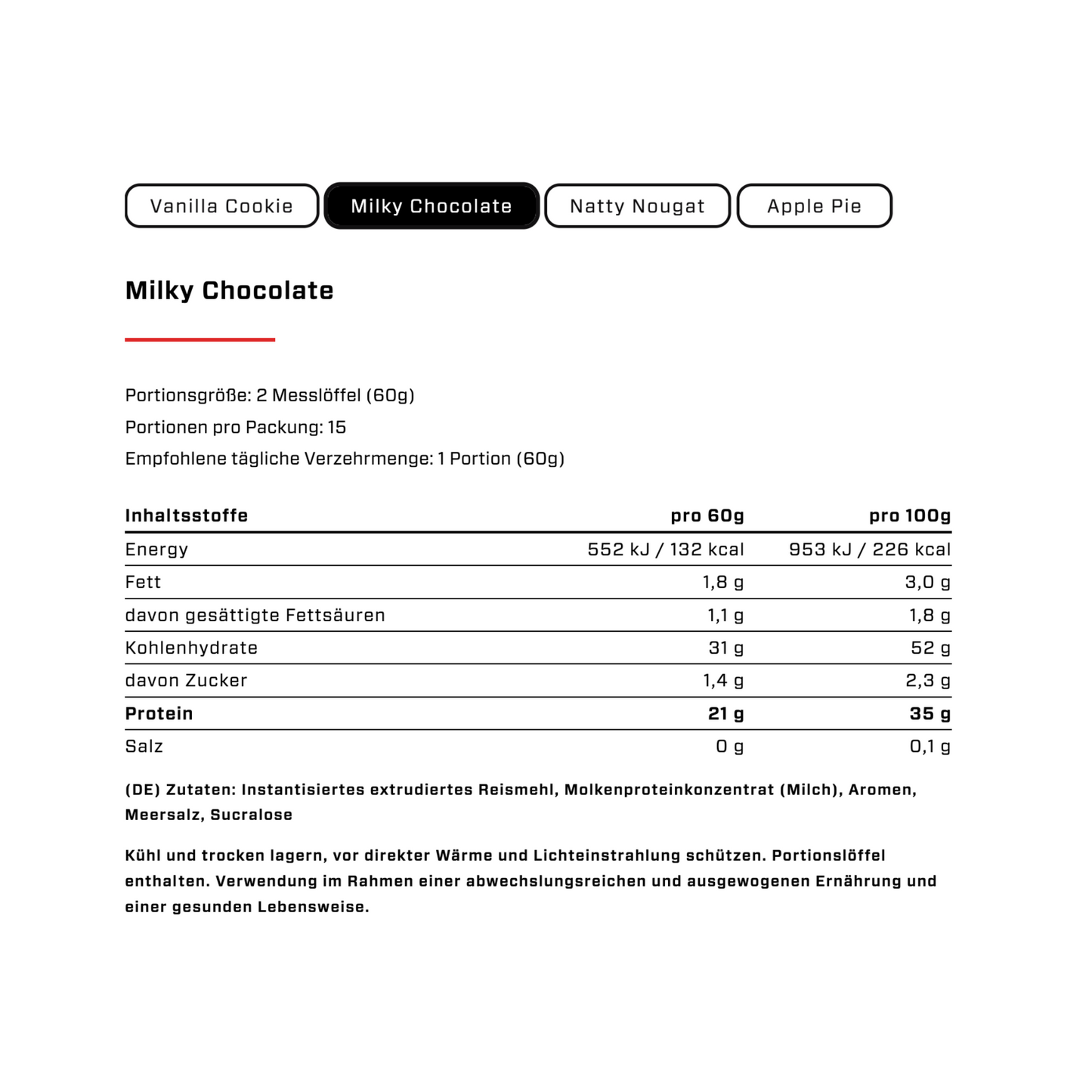 VAST Rice+Whey 900g